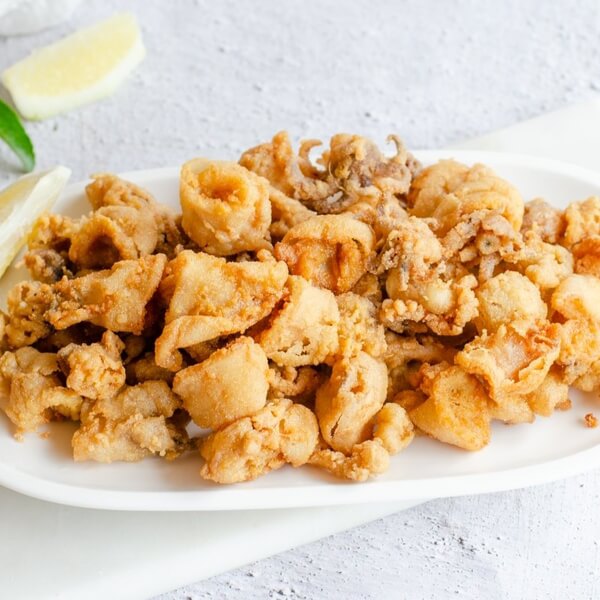 chipirones fritos rebozados